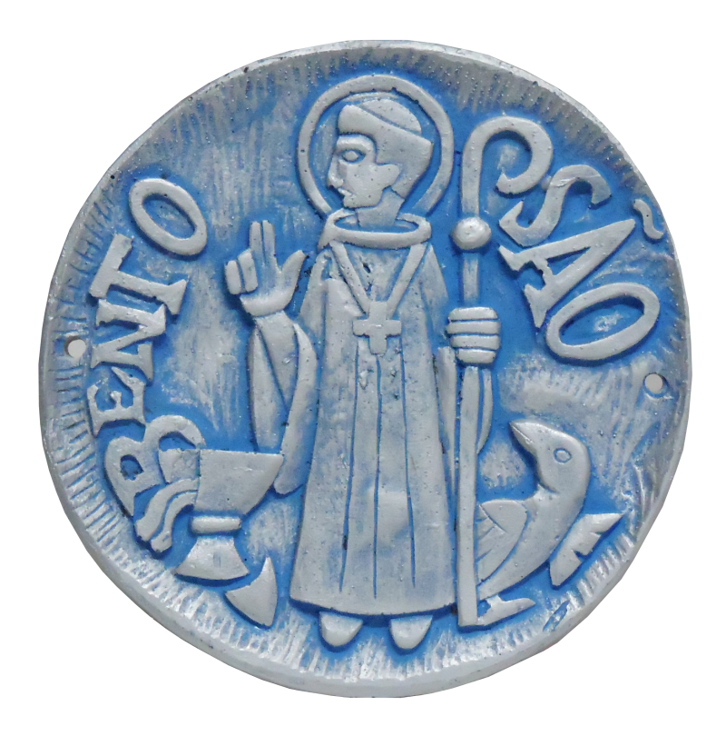 Medalha com São Bento (Personalizada)